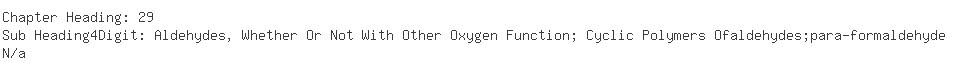 Indian Exporters of aldehyde - Camphor Allied Products Limited