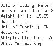 USA Importers of cord - Ecu Line Korea Ltd