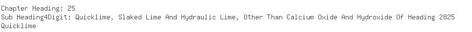 Indian Importers of lime - Hindustan Dorr-oliver Limited